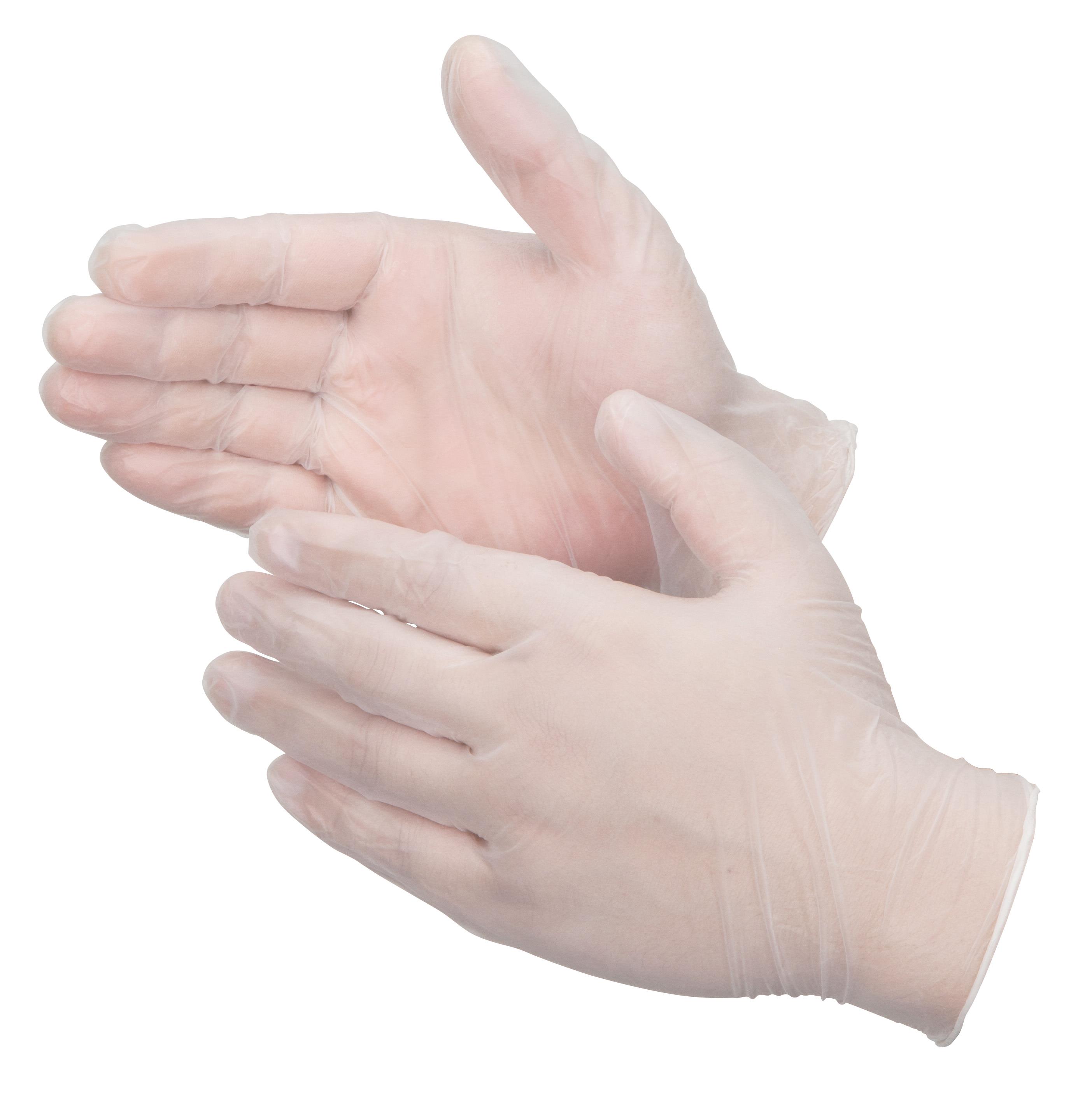 DURASKIN 4 MIL POWDER FREE VINYL 100/BX - Disposable Gloves